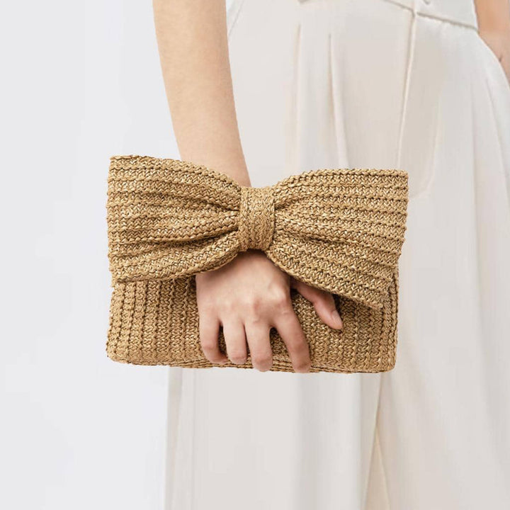 Handtas Bow Clutch