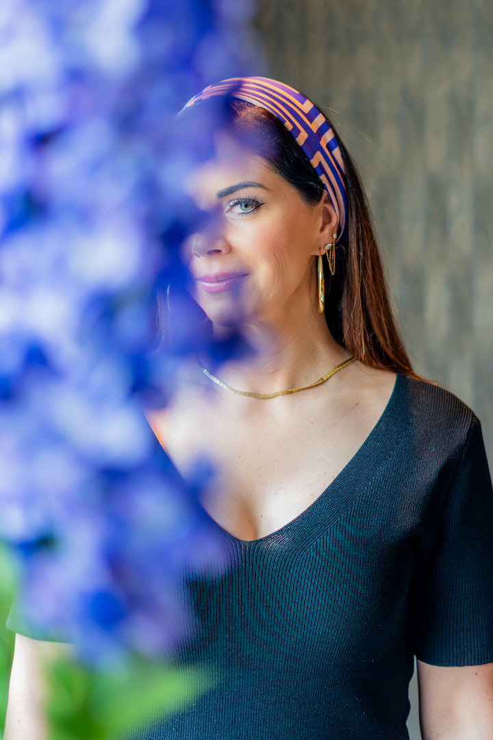 Flat Snake Ketting – 18k Verguld