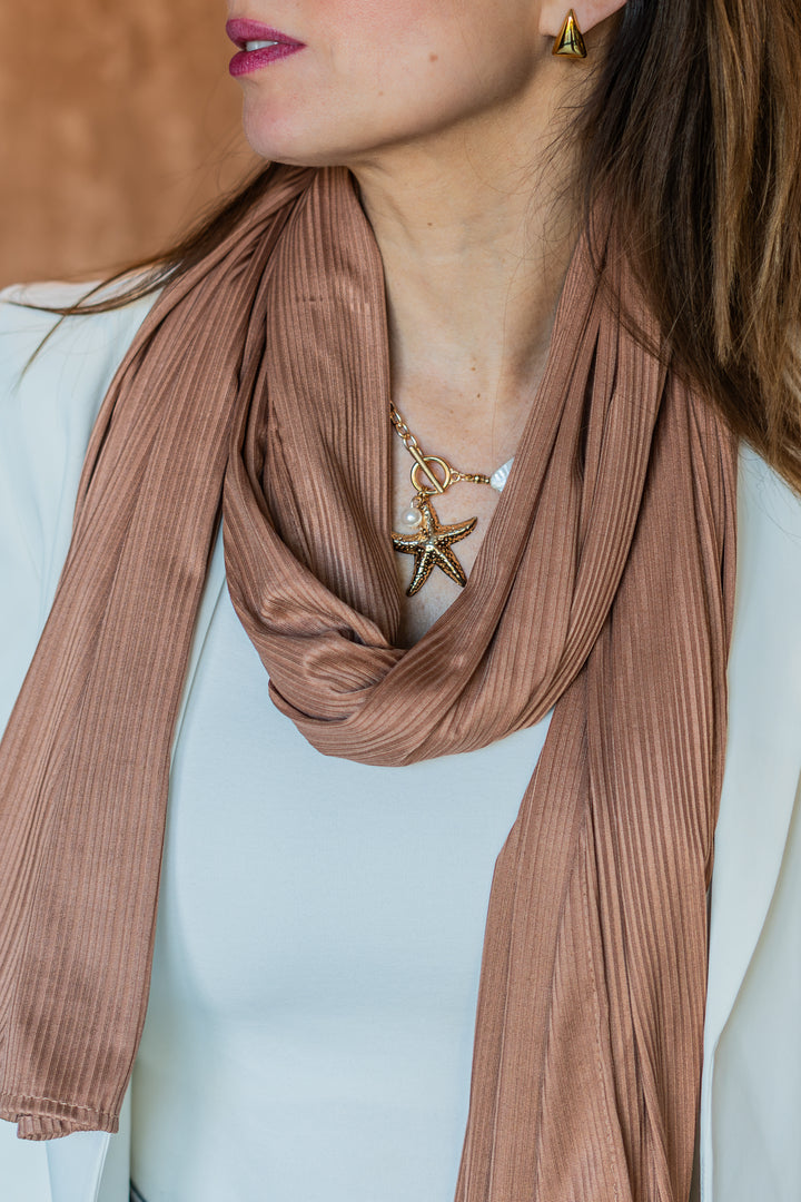 Grote Geribbelde Sjaal