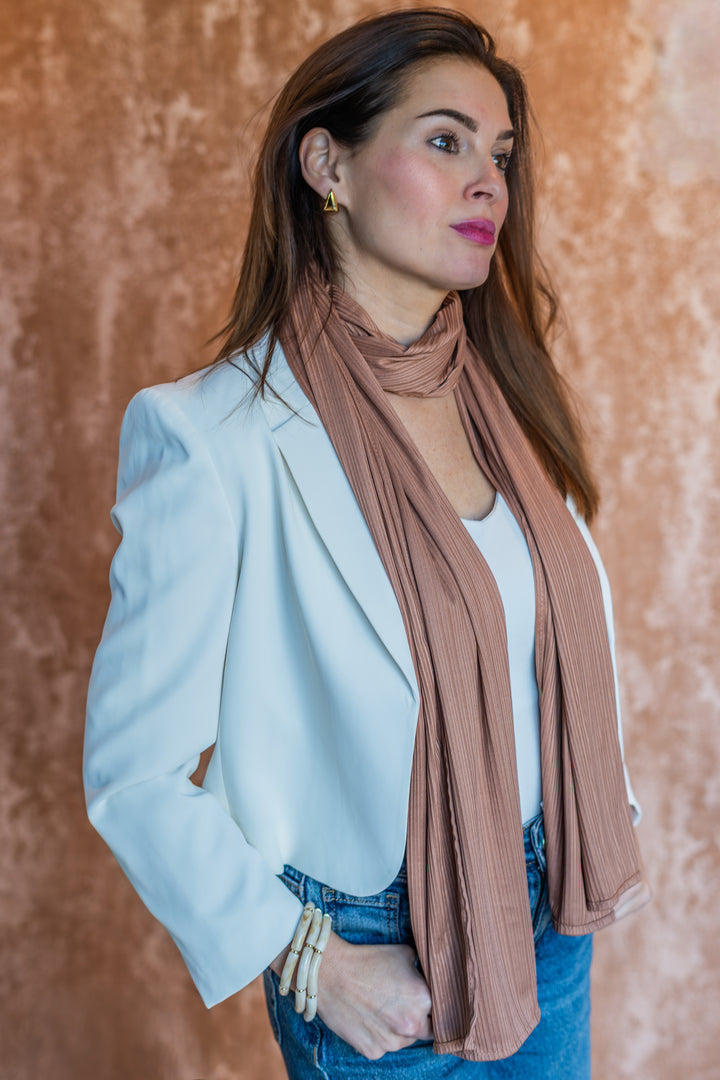 Grote Geribbelde Sjaal