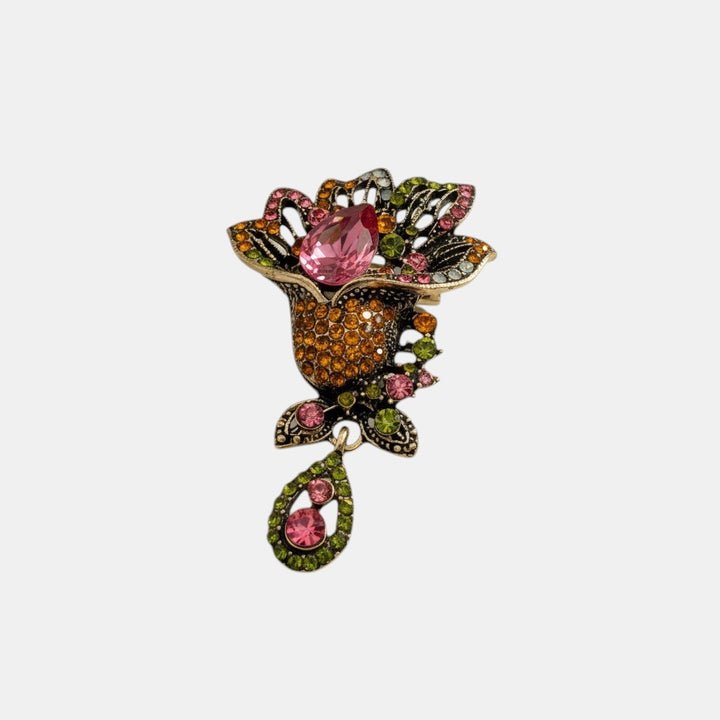 Royal Rhinestone Broche