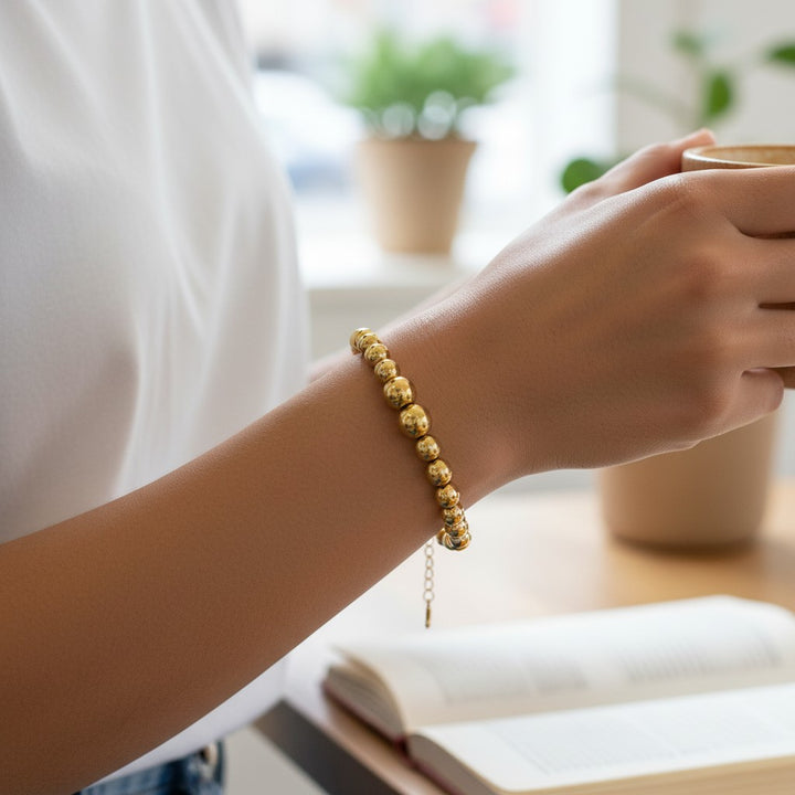 Gradient Statement Armband – 18k Verguld