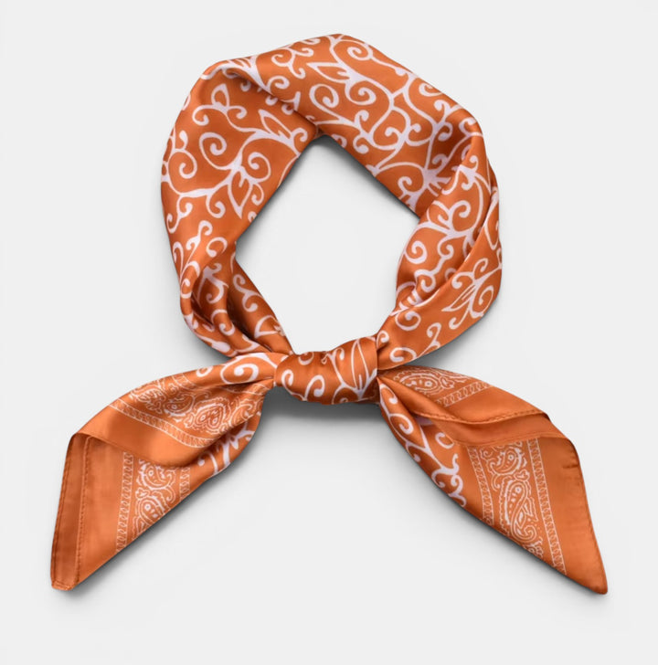 Oranje Paisley Sjaal