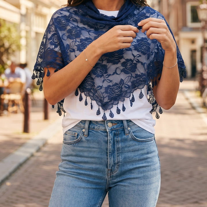 Luna Lace Bohemian Sjaal