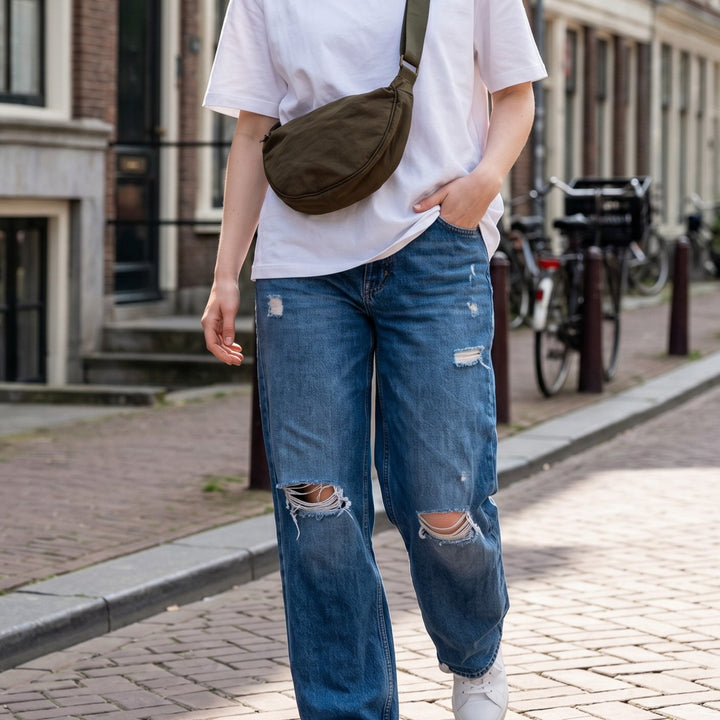 Everyday Dumpling Crossbody Tas Groen
