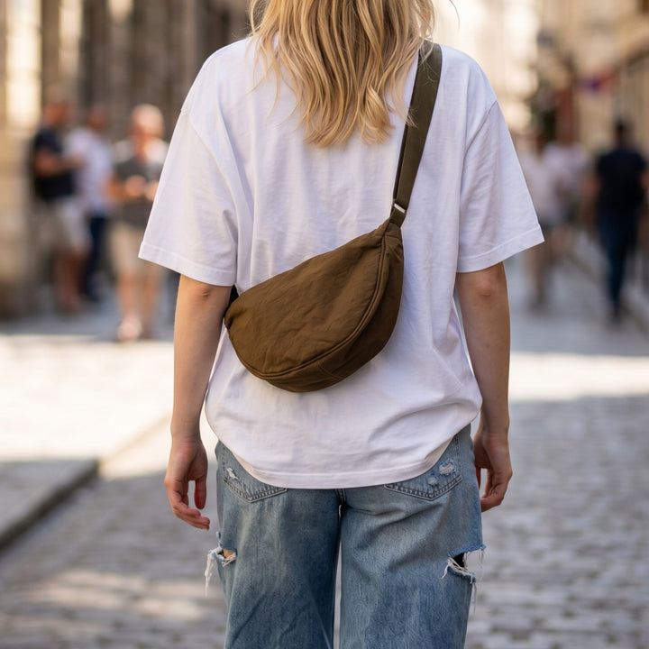 Everyday Dumpling Crossbody Tas Groen