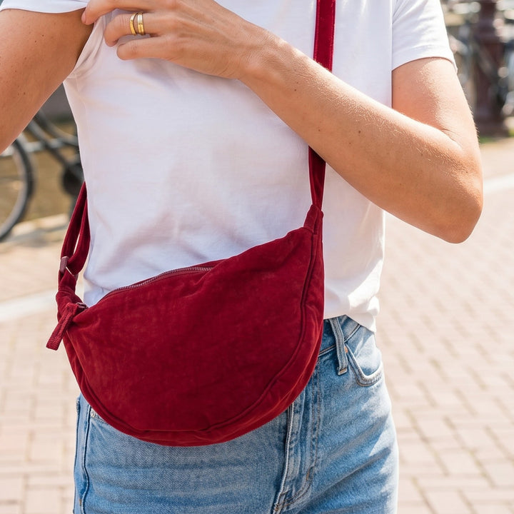Everyday Dumpling Crossbody Tas Rood