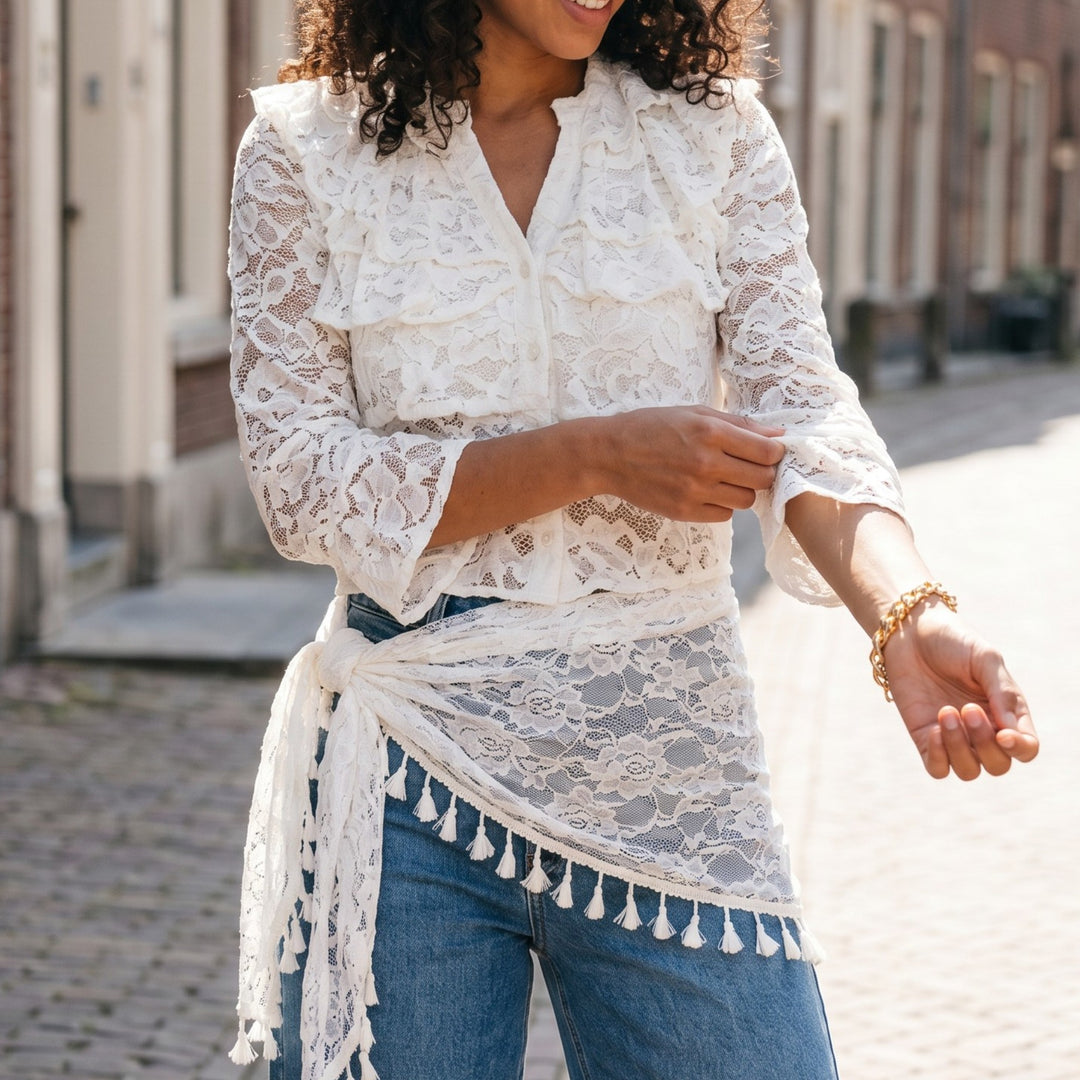 Luna Lace Bohemian Sjaal