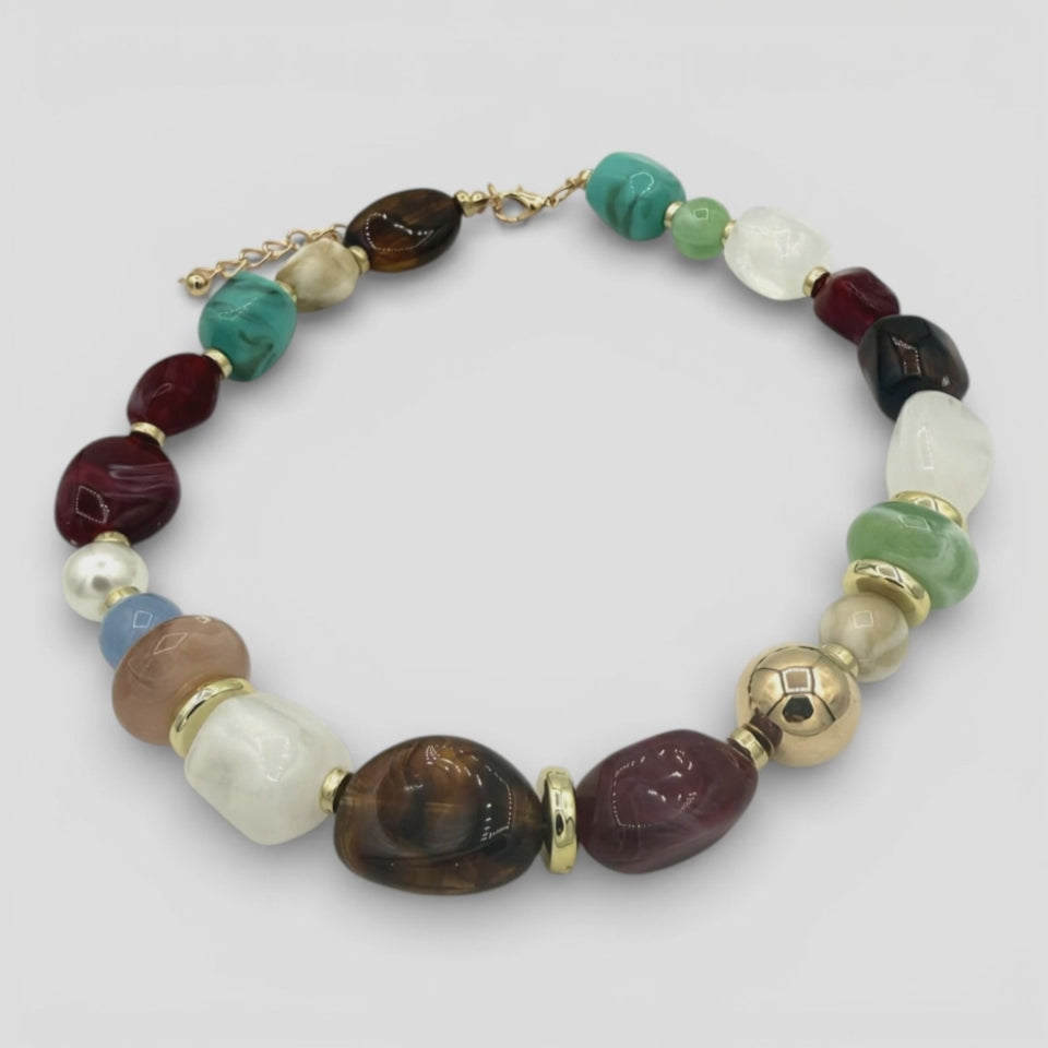 Statement kralen ketting