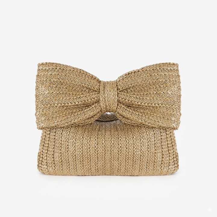 Handtas Bow Clutch